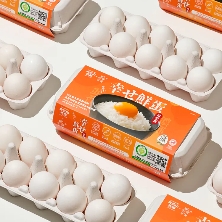 大武山牧場 x 伊勢食品  幸せ鮮蛋（生食級雞蛋）